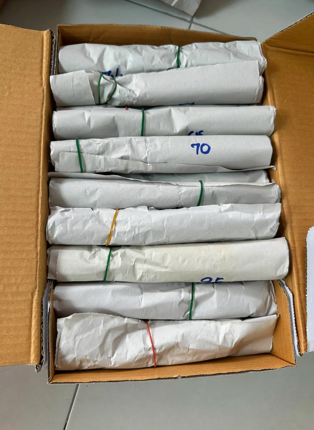 Euphorbia milii packing in the box