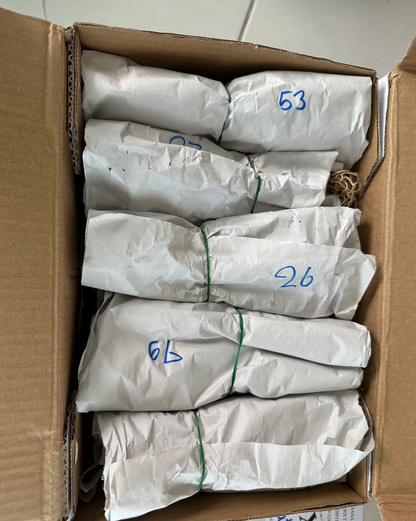 Crown of thorns packing for shipping